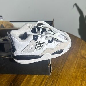 Stylish Kids' White and Black Sneakers